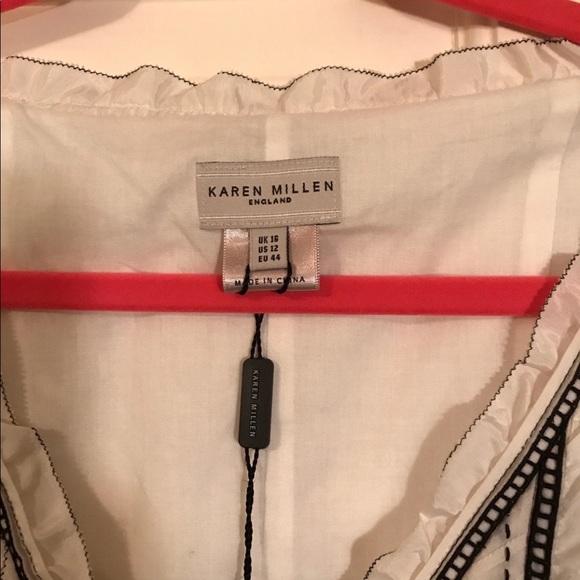 NWT Karen Millen ruffle dress. - Picture 5 of 5